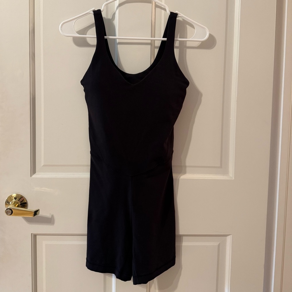 lululemon athletica Black Align Jumpsuit 6”